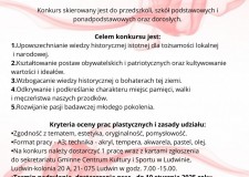 "Bohaterowie Naszej Małej Ojczyzny" - konkurs